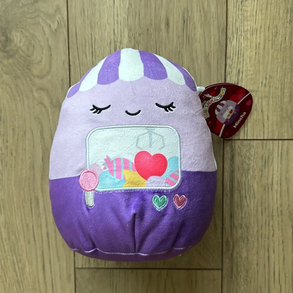 NWT Squishmallows Mincha Toy Crane Machine Plush